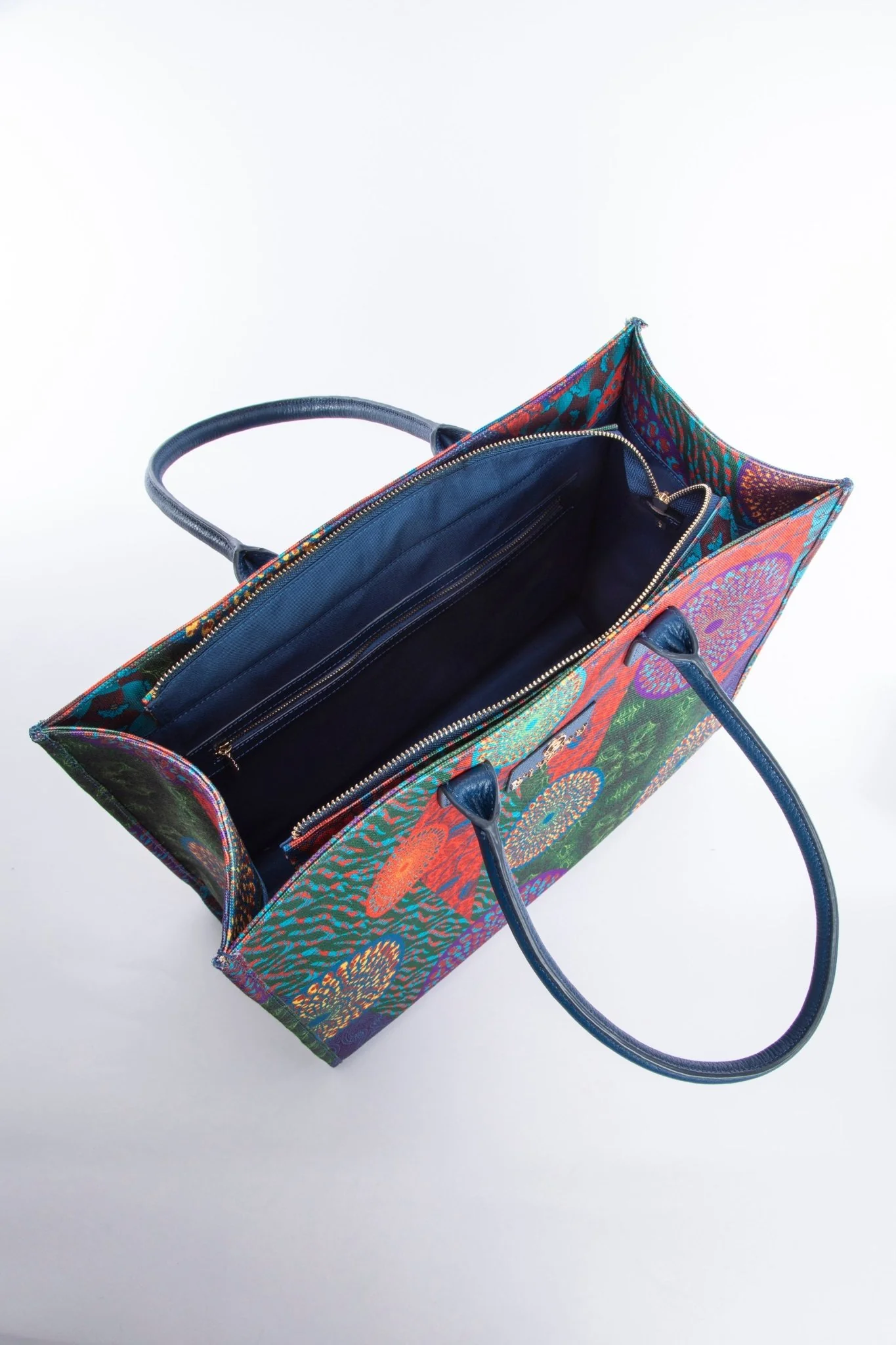 Aina Women's African Print Tote Bag (New Harvest Multipattern) - Image 4