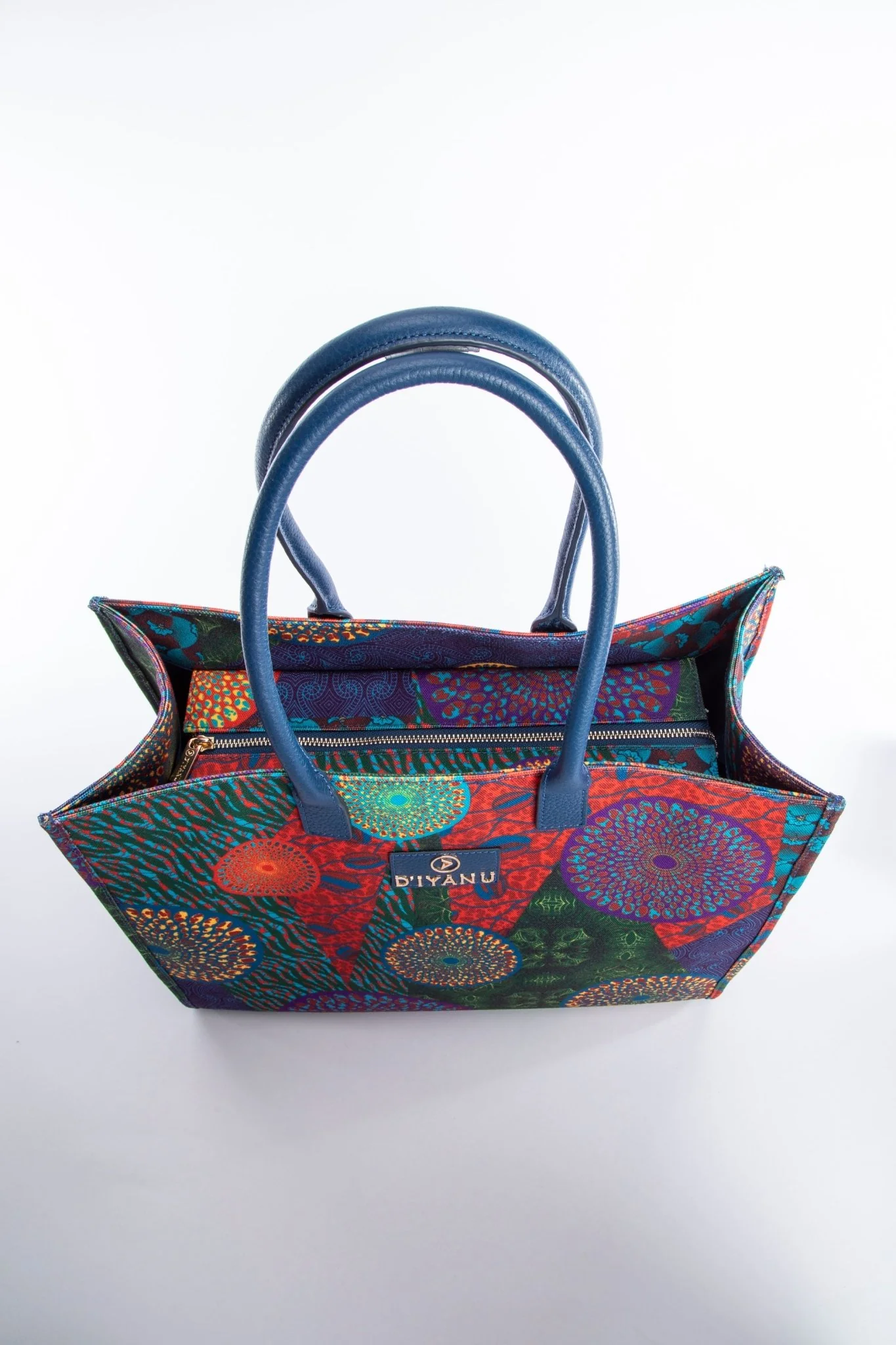 Aina Women's African Print Tote Bag (New Harvest Multipattern) - Image 5