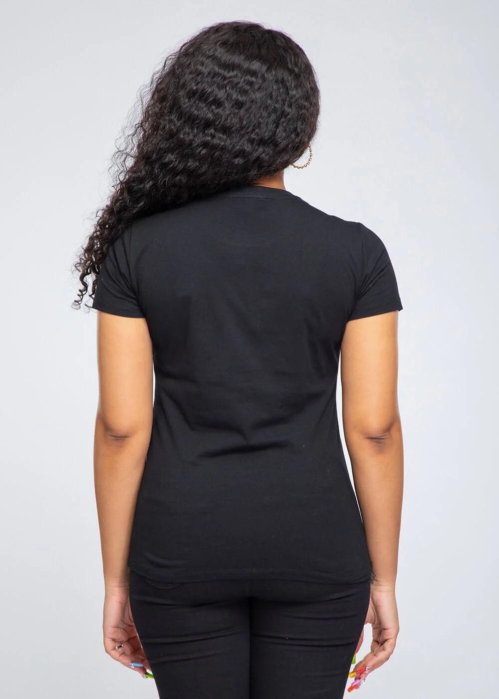 Amara Women's Dashiki T-Shirt (Black) - Image 5