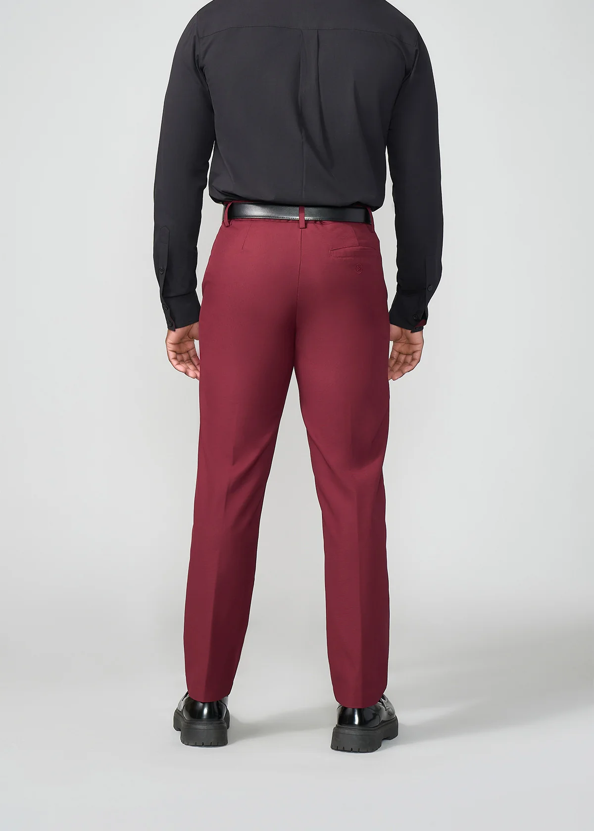 Davu Men's Traditional Pants (Maroon) - Clearance - Image 4