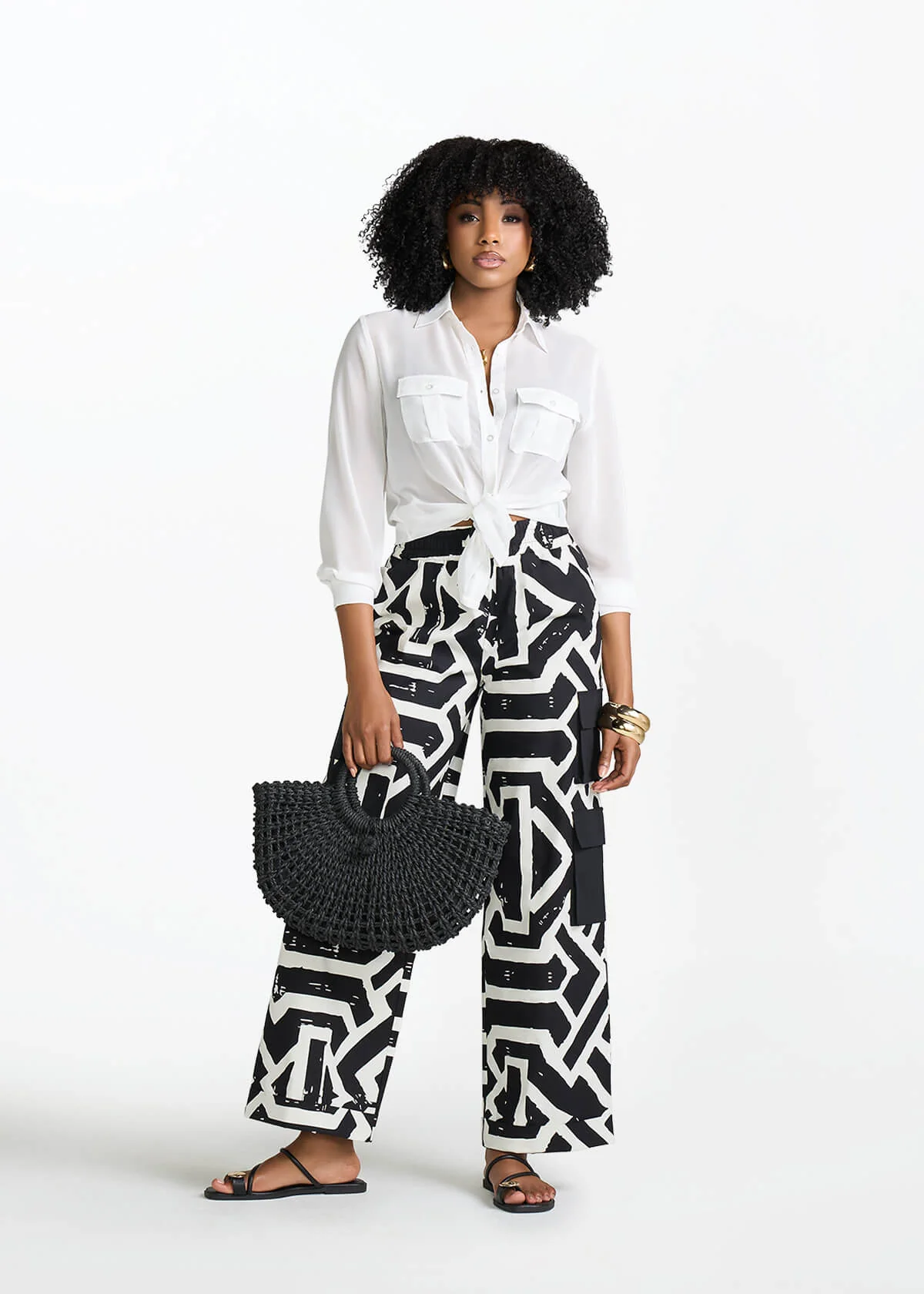Nyala Women's Sheer Blouse - Image 2