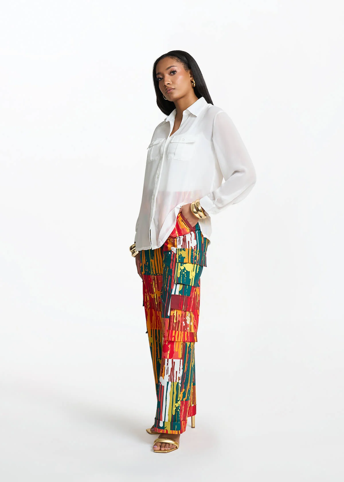 Nyala Women's Sheer Blouse - Image 6