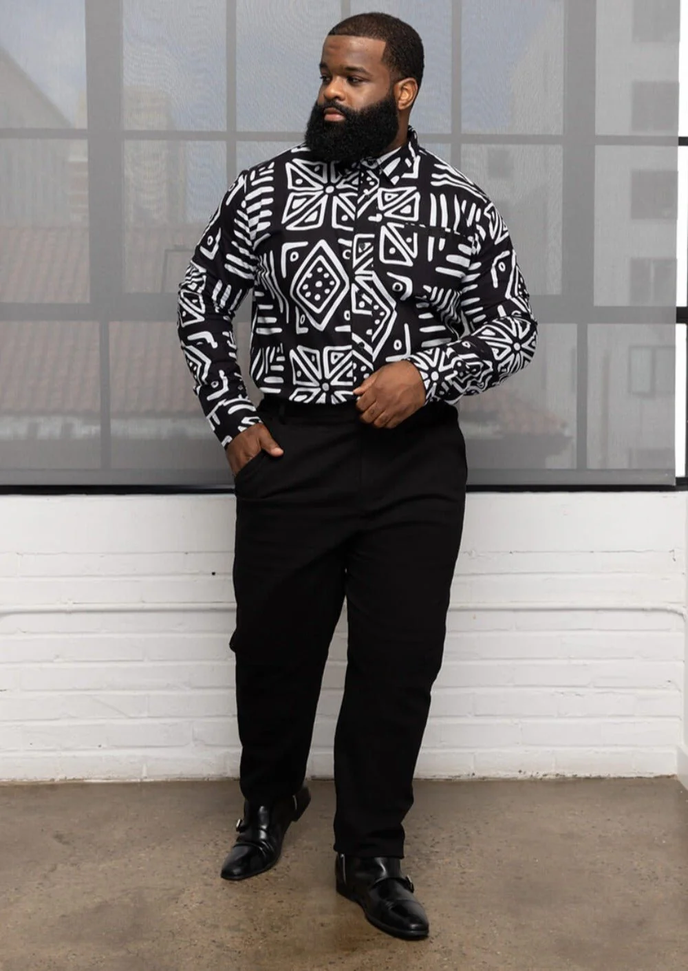 Tumaini Men's Pants (Black) - Image 2