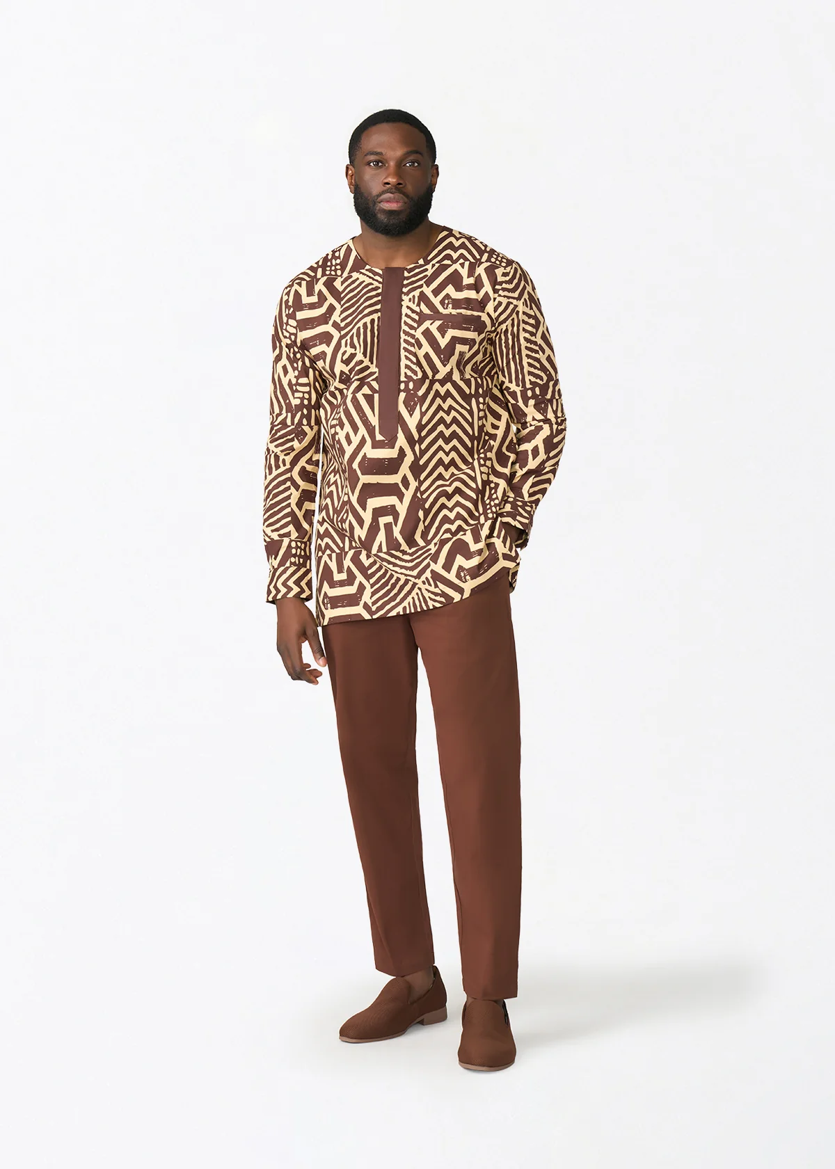 Tumaini Men's Pants (Brown) - Image 2
